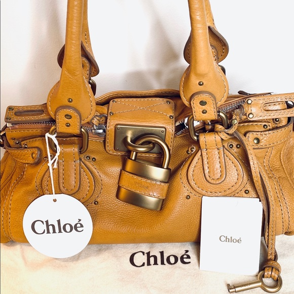 Chloe Handbags - Chloé Paddington Leather Shoulder Handbag